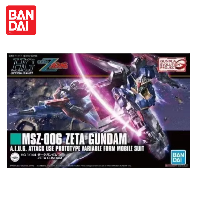 Model Kit Zeta Gundam - Original Bandai Gundam Model Kit Hguc