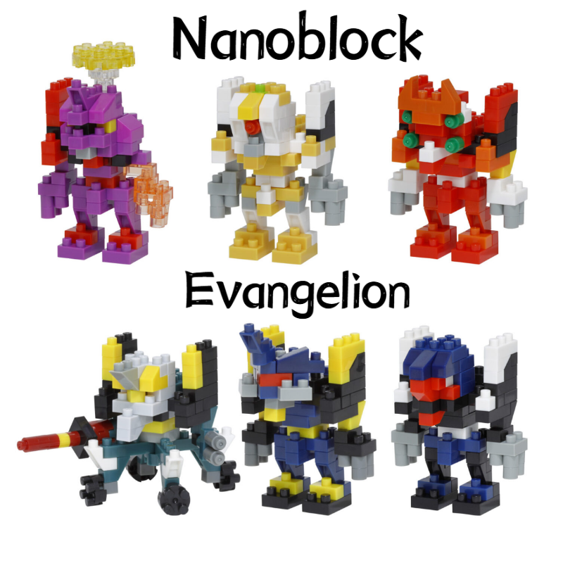 Model Kit Eva - Original Nanoblock Micro Mini Building Blocks