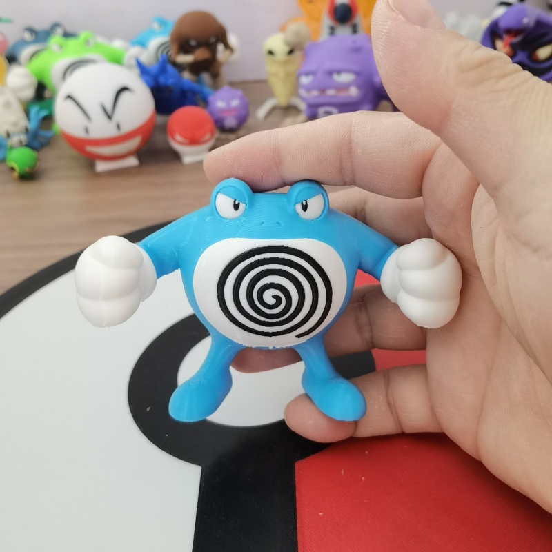 New Anime Figures Poliwag Poli - Model Kit Kyogre avaliação e preço