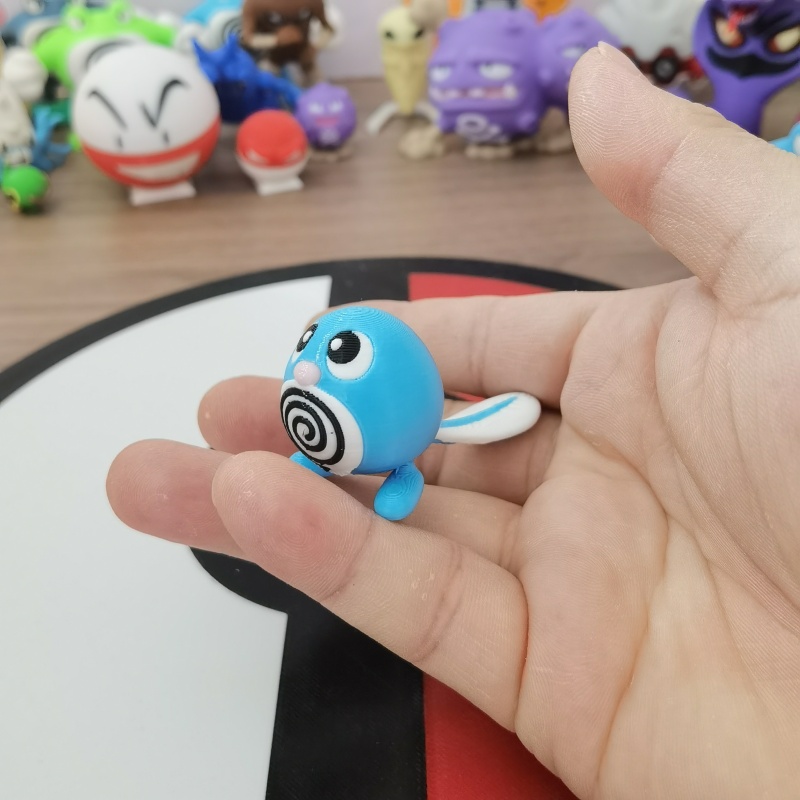 New Anime Figures Poliwag Poli - Model Kit Kyogre avaliação e preço