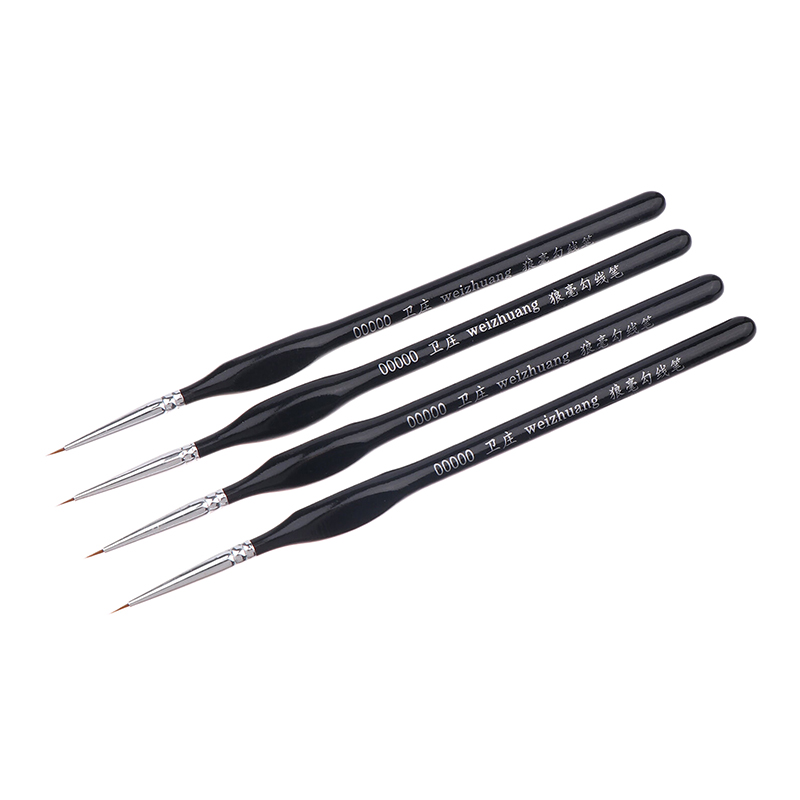 5Pcs Precision Fine Tip 00000  - Model Kit Paint Set avaliação e preço