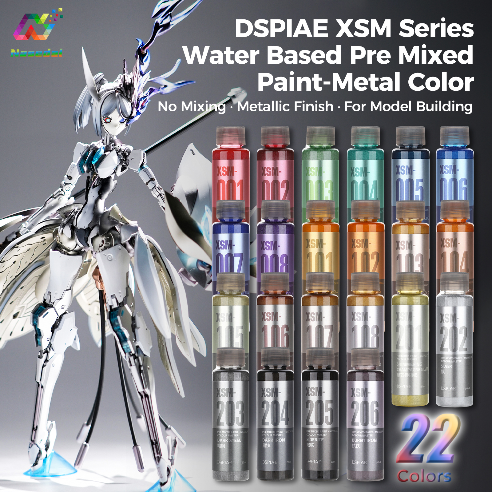 DSPIAE XSM Series 50ml Water B - Model Kit Paint Set avaliação e preço