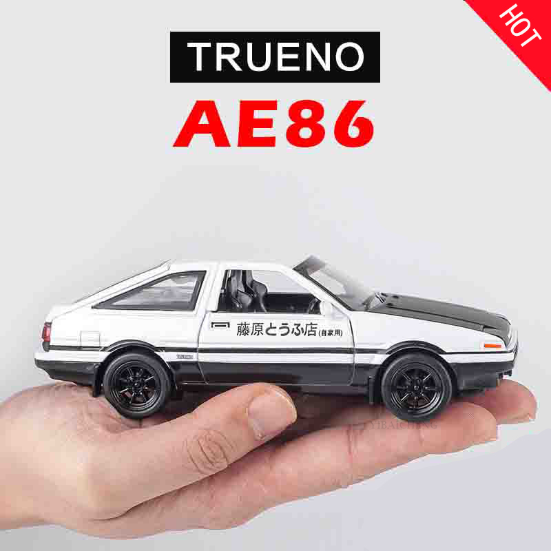1/32 INITIAL D AE86 Alloy Car  - Model Kit Initial D avaliação e preço