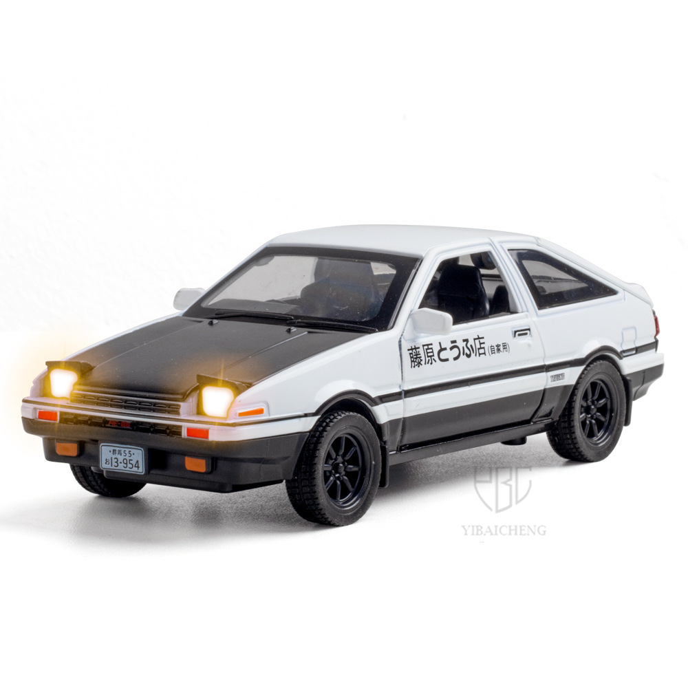1/32 INITIAL D AE86 Alloy Car  - Model Kit Initial D avaliação e preço
