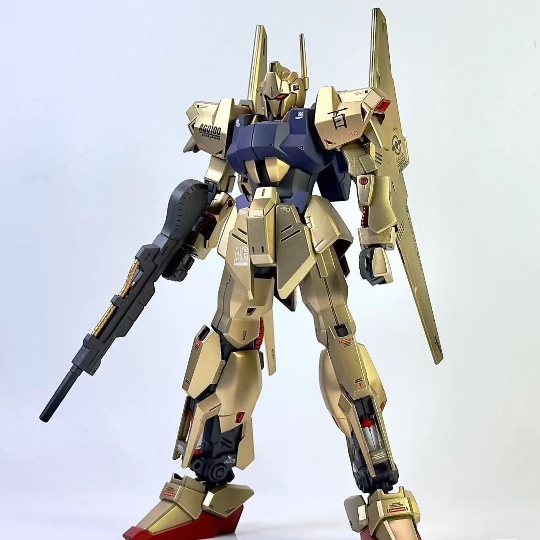 HG 1/144 Spray-Painted Champag - Model Kit Zeta Gundam avaliação e preço