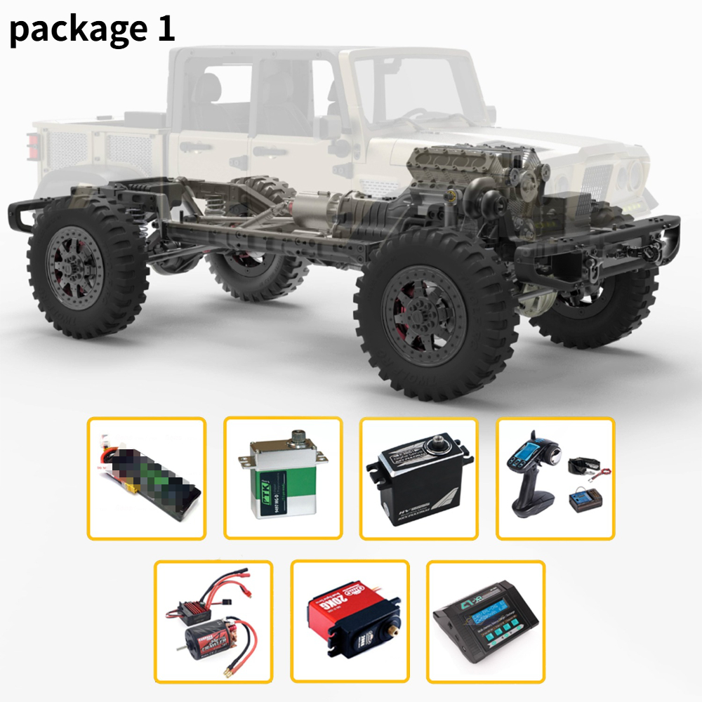 TWOLF 1/10 TW-715 4WD Frame Fu - Model Kit Engine V8 avaliação e preço