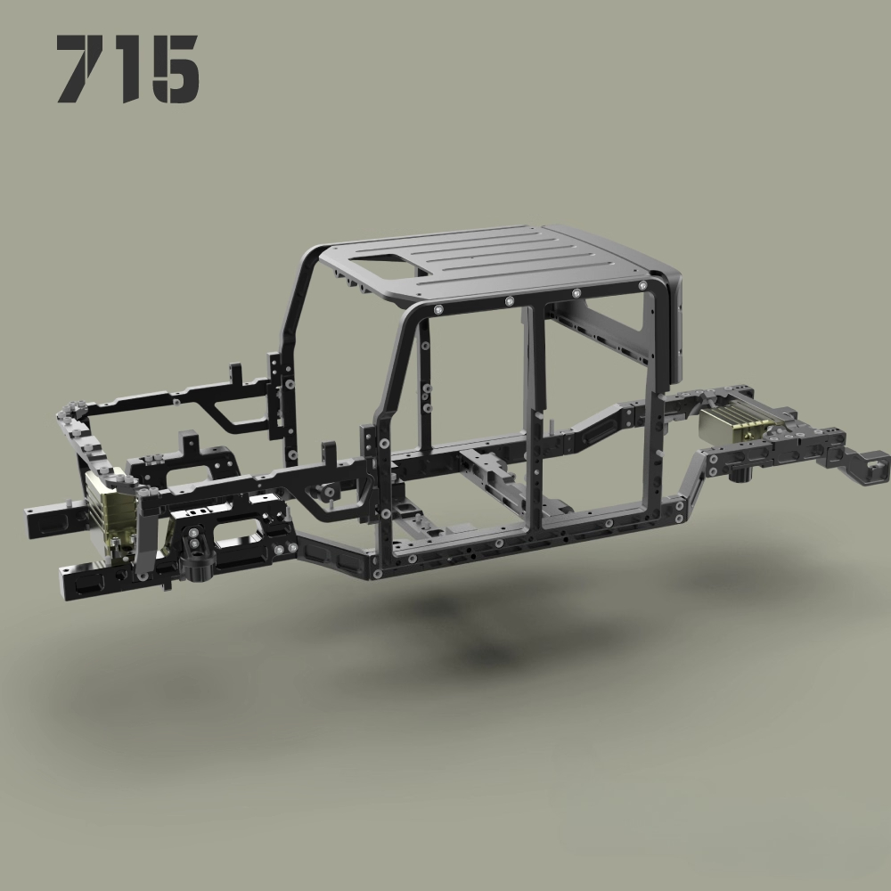 TWOLF 1/10 TW-715 4WD Frame Fu - Model Kit Engine V8 avaliação e preço