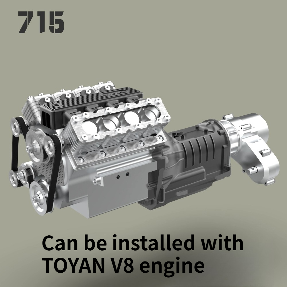 TWOLF 1/10 TW-715 4WD Frame Fu - Model Kit Engine V8 avaliação e preço
