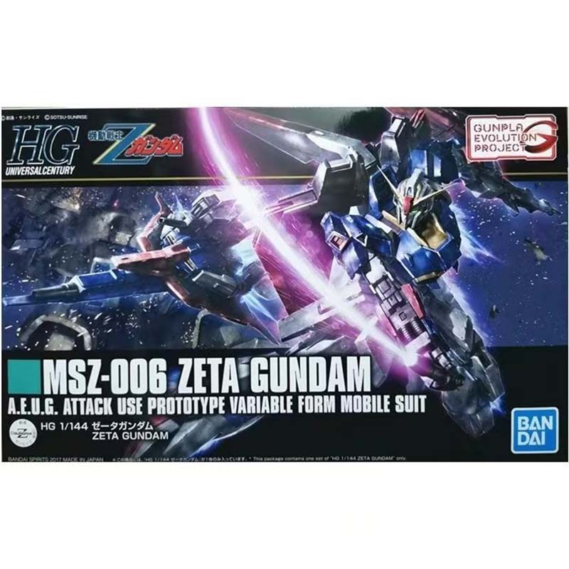 Bandai Gundam Model Kit HGUC Z - Model Kit Zeta Gundam avaliação e preço