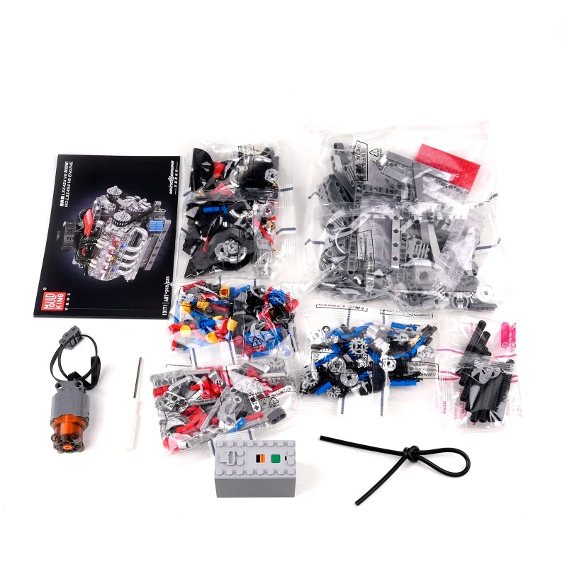 Mould King 10171 LSX454 V8 Eng - Model Kit Engine V8 avaliação e preço