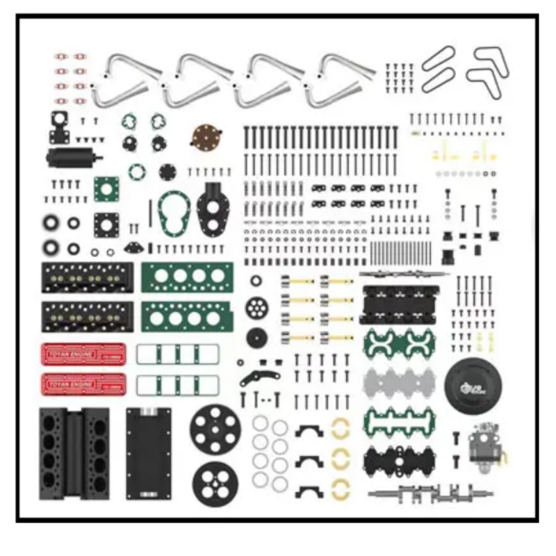 TOYAN V8 Gas 4 Stroke Engine 2 - Model Kit Engine V8 avaliação e preço