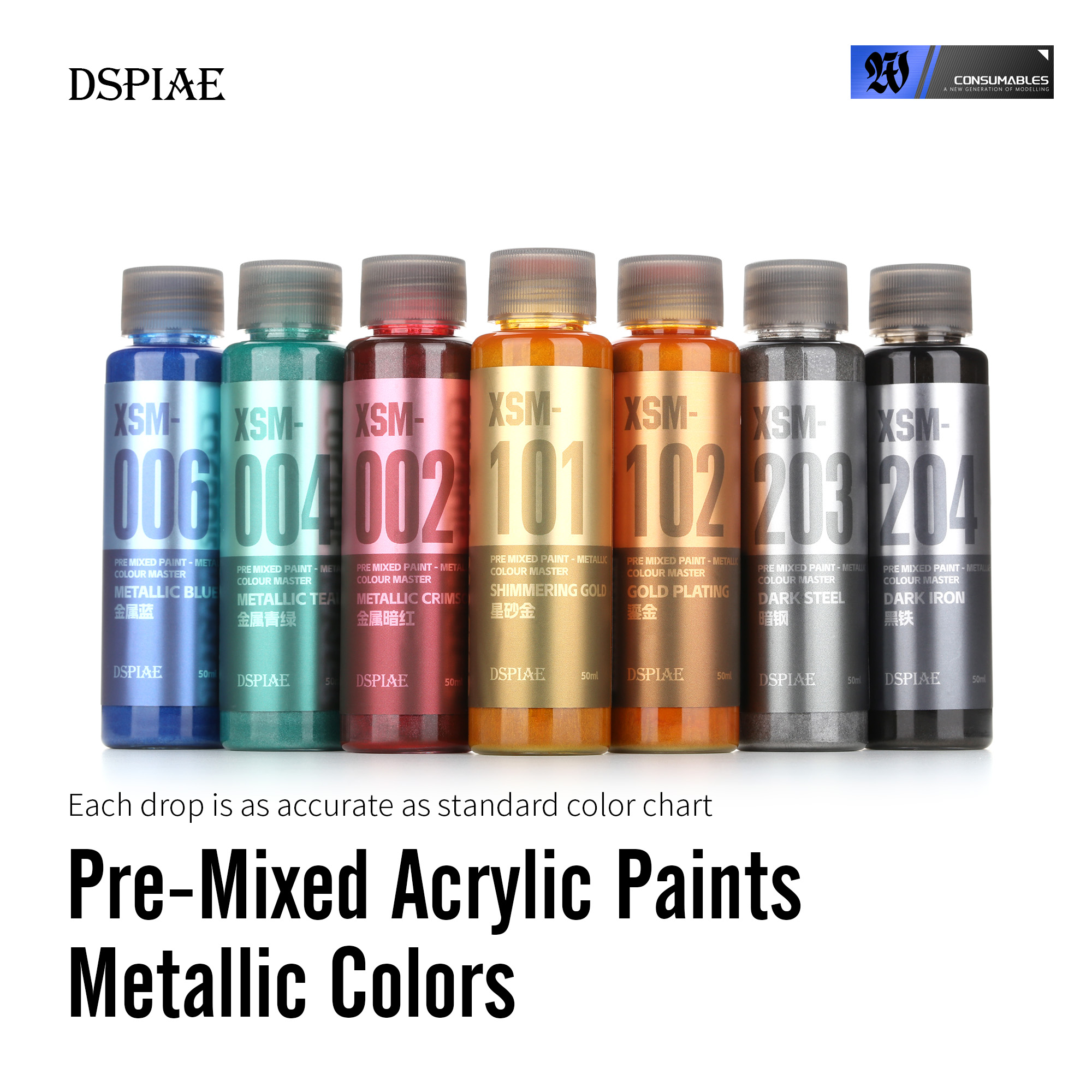 DSPIAE XSM 2026 New Model Hobb - Model Kit Paint Set avaliação e preço