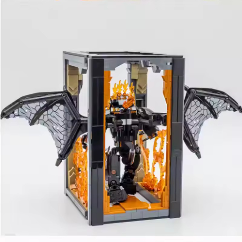 1201PCS Cursed Spellbook Build - Model Kit Ikaruga avaliação e preço