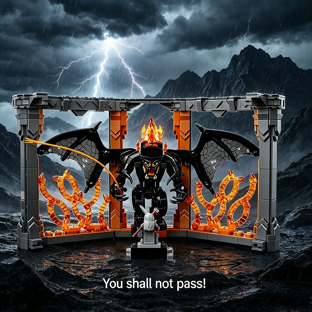 1201PCS Cursed Spellbook Build - Model Kit Ikaruga avaliação e preço