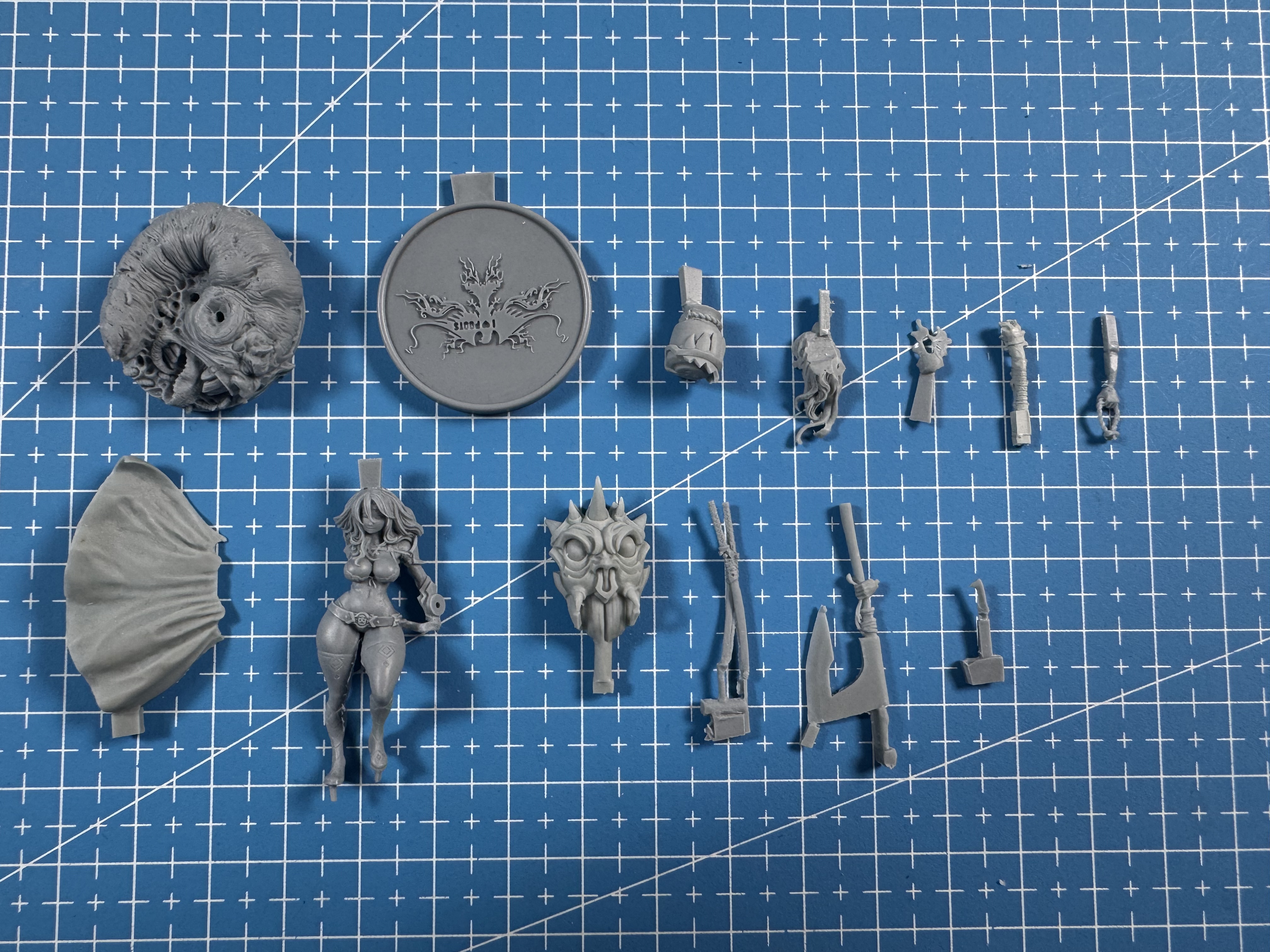 40mm Die Casting Resin Model A - Model Kit Valkyrie avaliação e preço