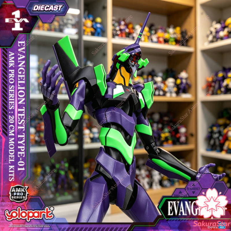 【In Stock】YOLOPARK Neon Genesi - Model Kit Eva 01 avaliação e preço
