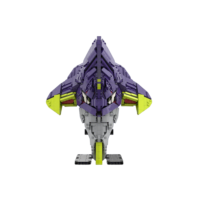 1671pcs MOC Eva 01 Head Evange - Model Kit Eva 01 avaliação e preço
