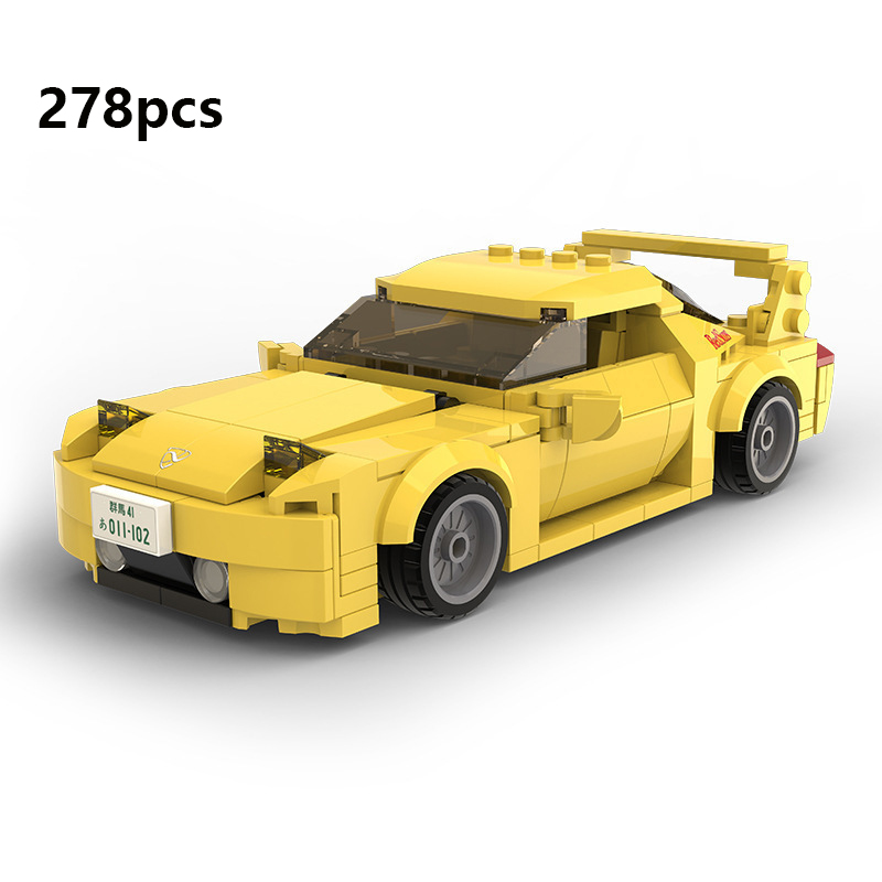 Cada Initial D Racing Car Bric - Model Kit Initial D avaliação e preço