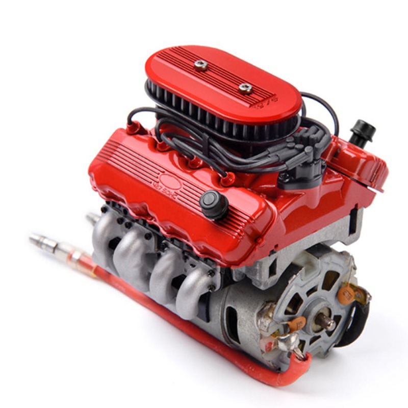 GRC V8 Engine Fan Radiator Mot - Model Kit Engine V8 avaliação e preço
