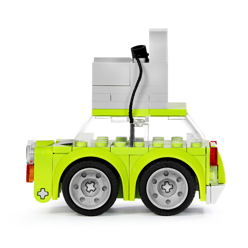 MOC Mr Beaned Racing Car Build - Model Kit Zero avaliação e preço