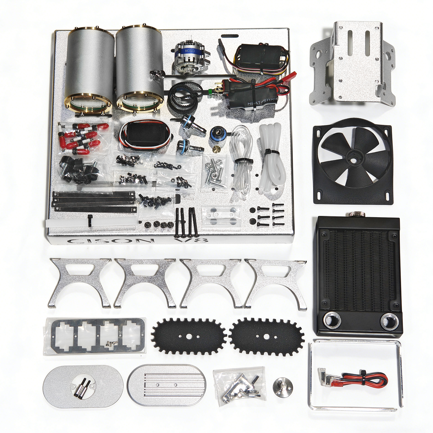CISON Starter Kit V8  Pro  Eng - Model Kit Engine V8 avaliação e preço