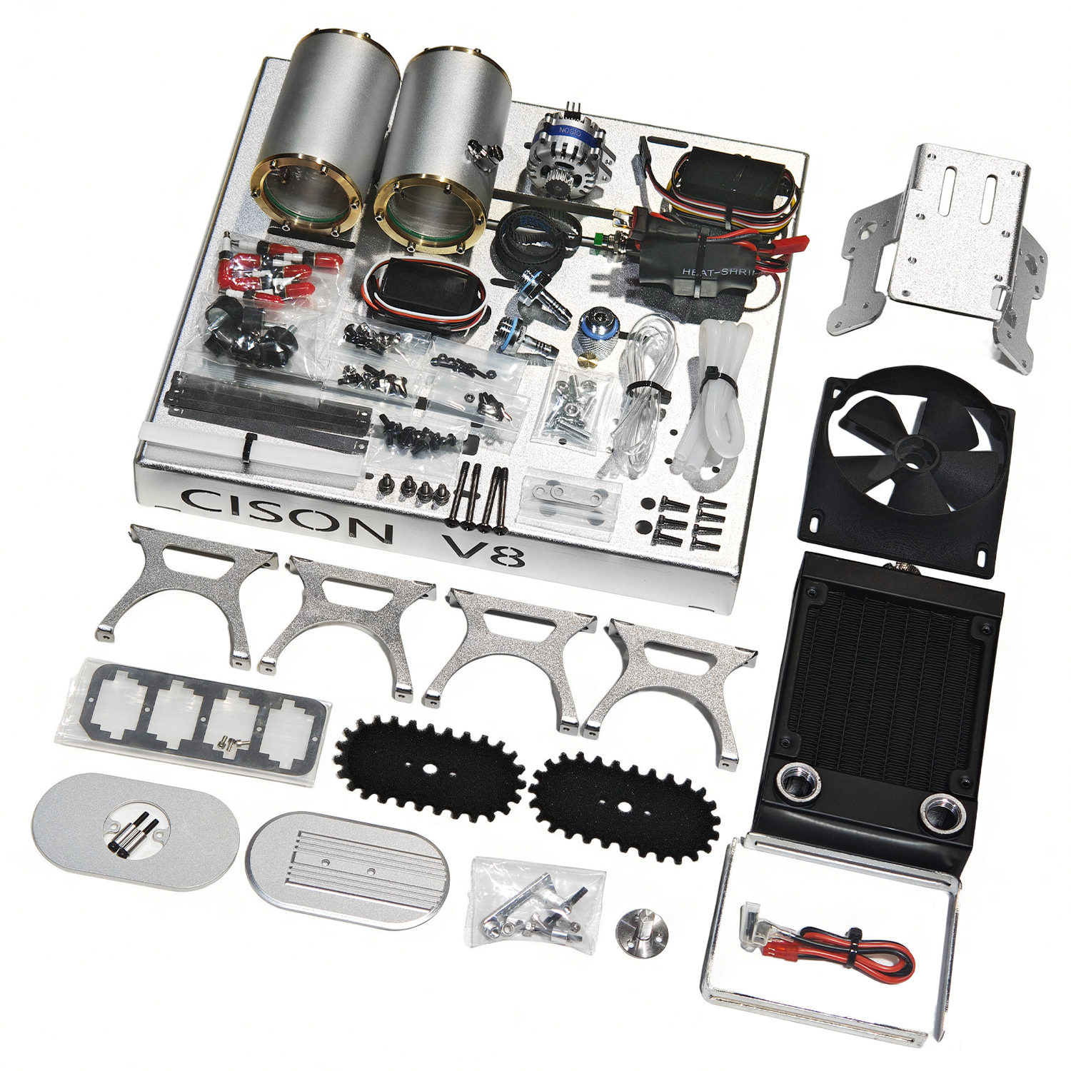 CISON Starter Kit V8  Pro  Eng - Model Kit Engine V8 avaliação e preço