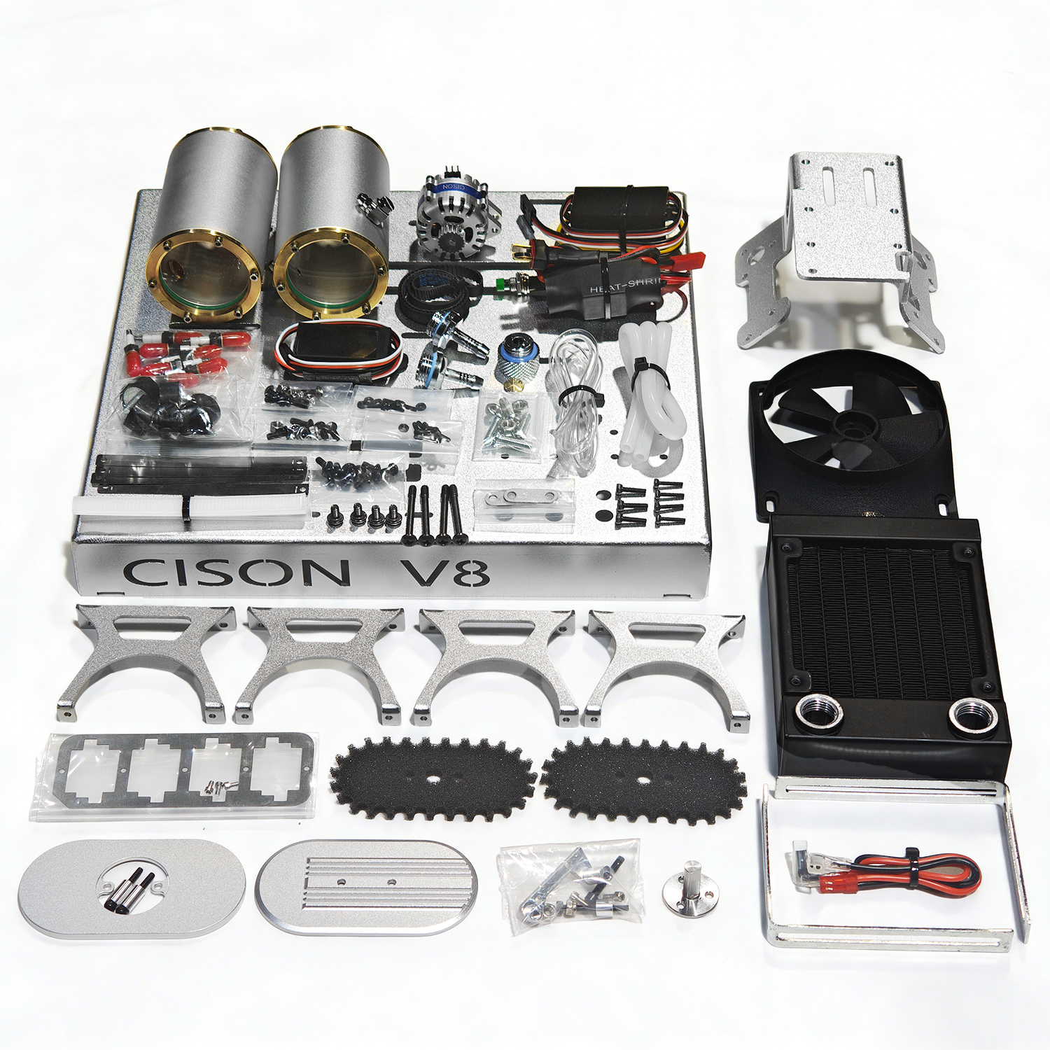 CISON Starter Kit V8  Pro  Eng - Model Kit Engine V8 avaliação e preço