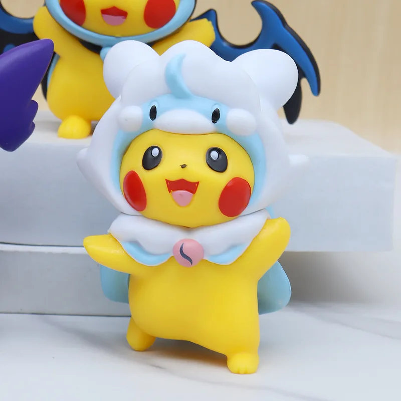 7Pcs/Set Pokemon Cosplay Figur - Model Kit Quick Pokemon avaliação e preço