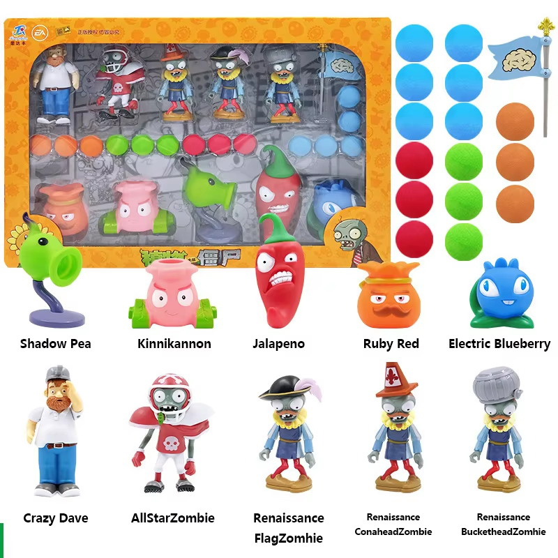 Plants Vs Zombies Toy set No B - Model Kit Zombie avaliação e preço