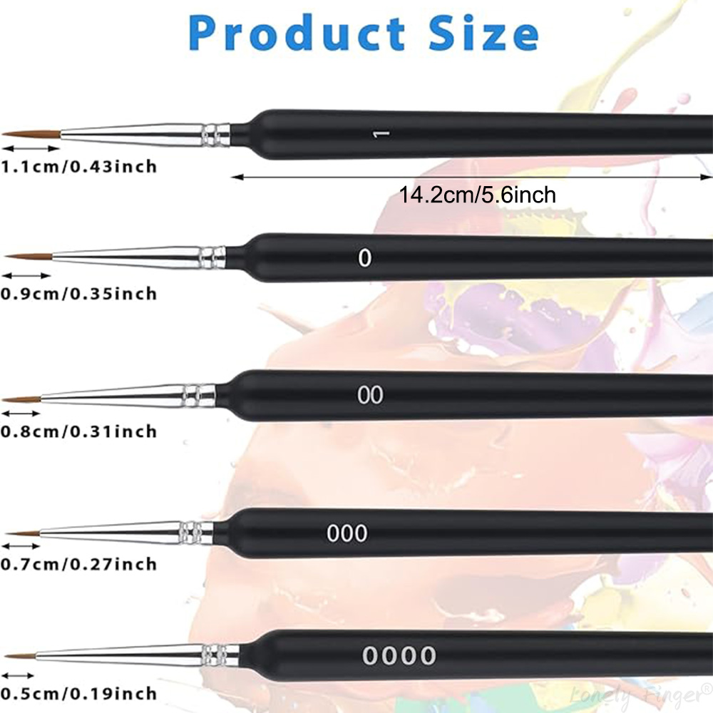 5/11Pcs Paint Brushes Set, Art - Model Kit Paint Set avaliação e preço