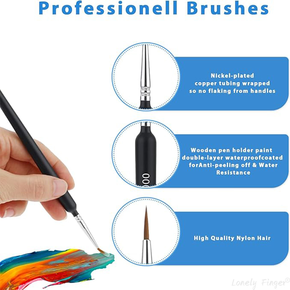5/11Pcs Paint Brushes Set, Art - Model Kit Paint Set avaliação e preço