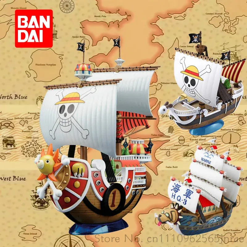 Bandai One Piece Assembled Pir - Model Kit One Piece Going Merry avaliação e preço