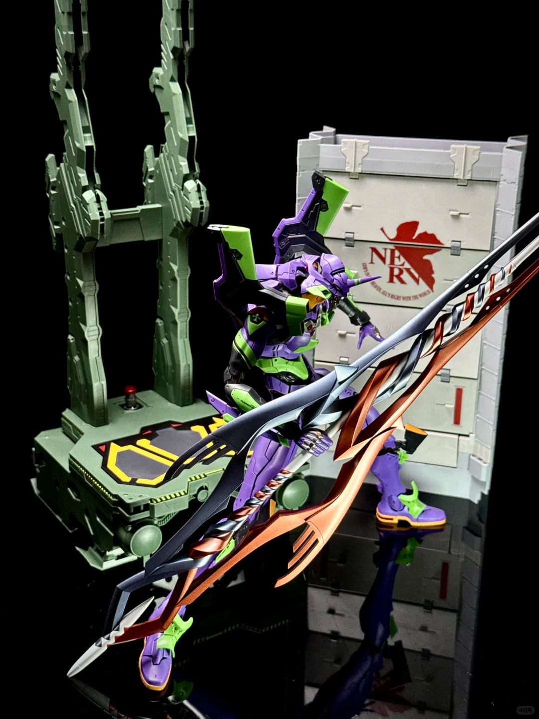 45cm Longinus TRON Model-kit E - Model Kit Eva 01 avaliação e preço