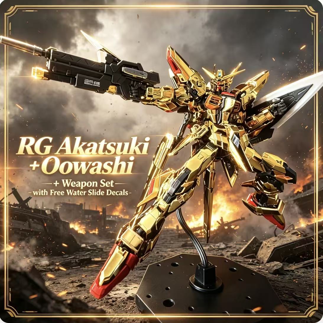 RG41 1/144 ORB-01 Akatsuki Oow - Model Kit Gundam Hg avaliação e preço