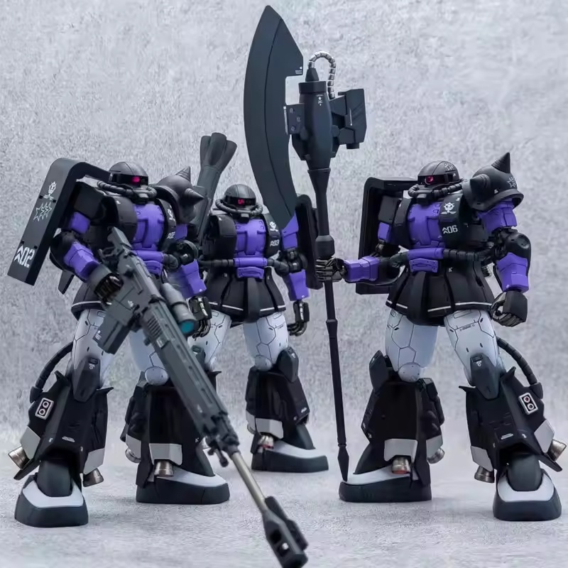 Black Sanrensei Zaku Hg 1/144  - Model Kit Zeta Gundam avaliação e preço