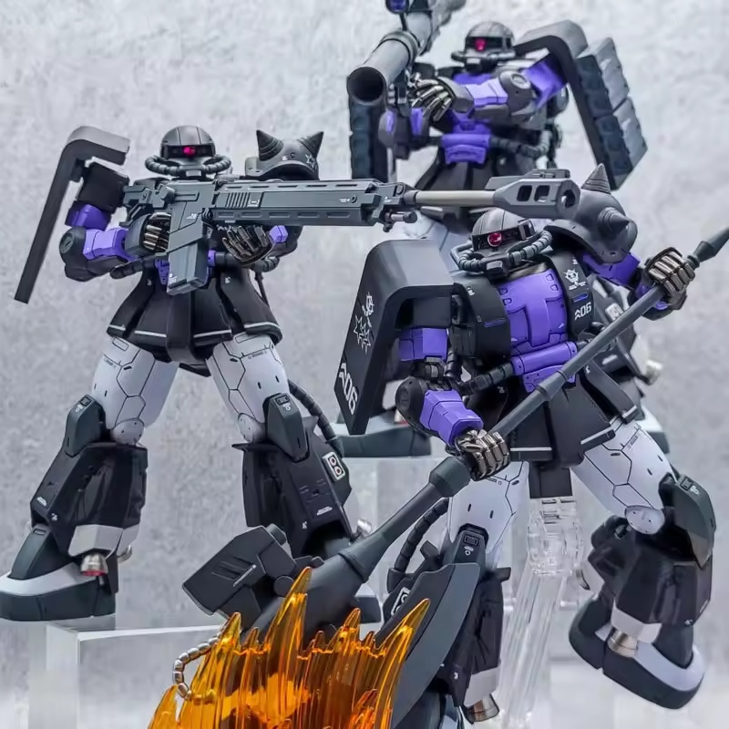 Black Sanrensei Zaku Hg 1/144  - Model Kit Zeta Gundam avaliação e preço