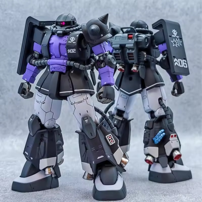 Black Sanrensei Zaku Hg 1/144  - Model Kit Zeta Gundam avaliação e preço