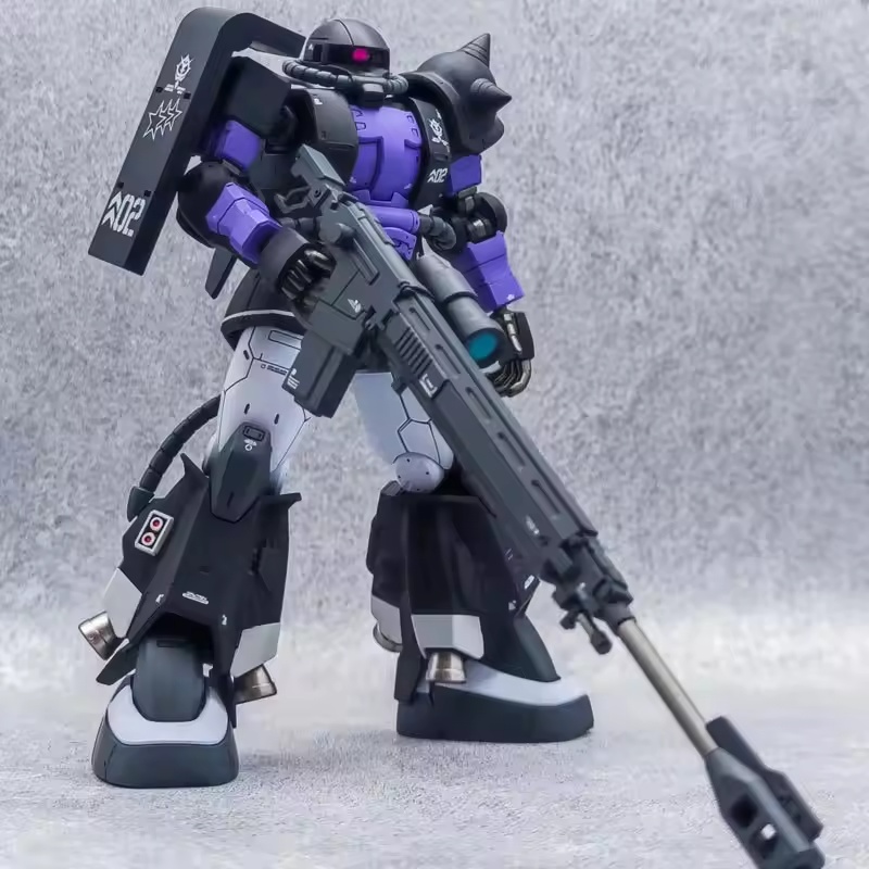 Black Sanrensei Zaku Hg 1/144  - Model Kit Zeta Gundam avaliação e preço