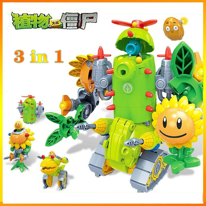 2024 New Plants Vs. Zombies Ro - Model Kit Zombie avaliação e preço