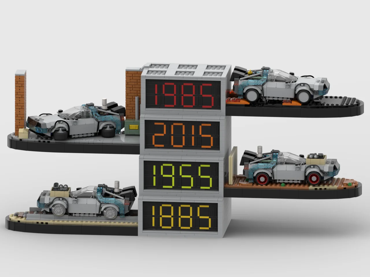 Moc Delorean Back To The Futur - Model Kit Kyogre avaliação e preço