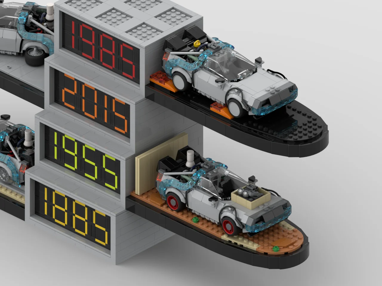 Moc Delorean Back To The Futur - Model Kit Kyogre avaliação e preço