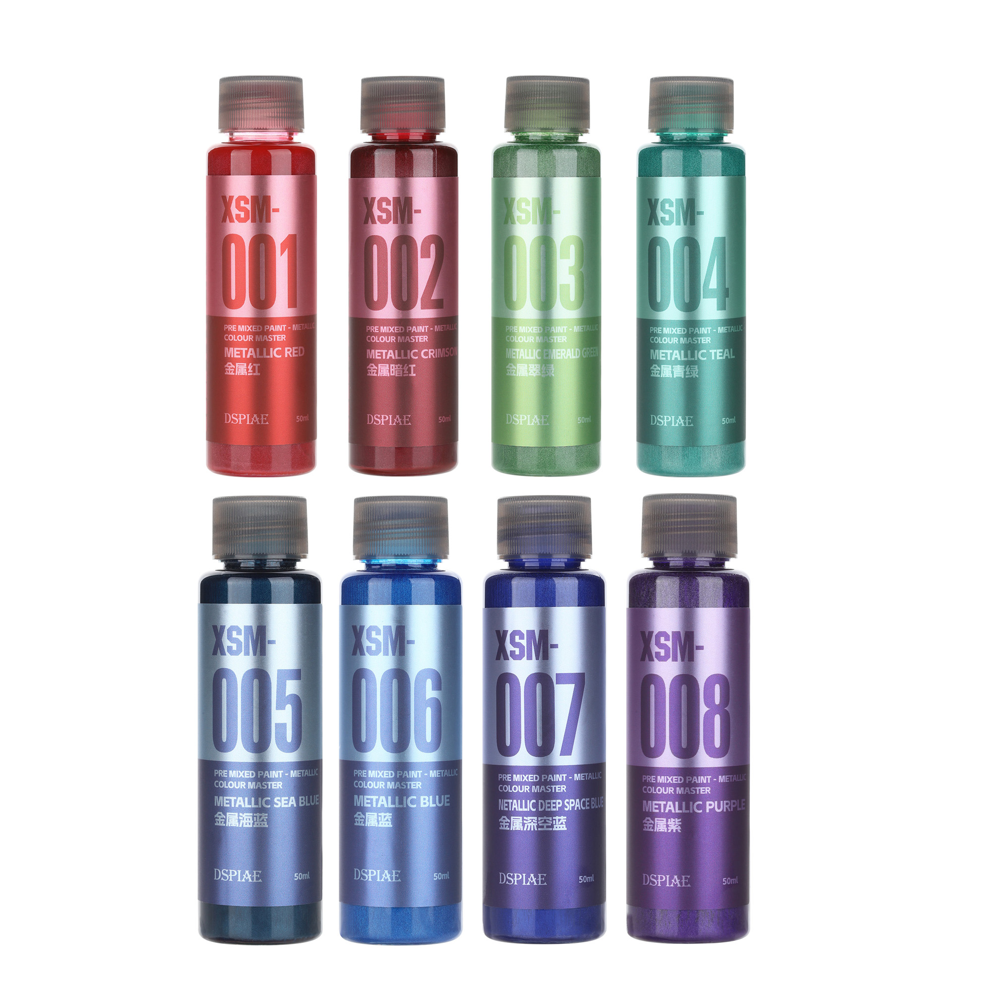 DSPIAE XSM Metallic Water-Base - Model Kit Paint Set avaliação e preço