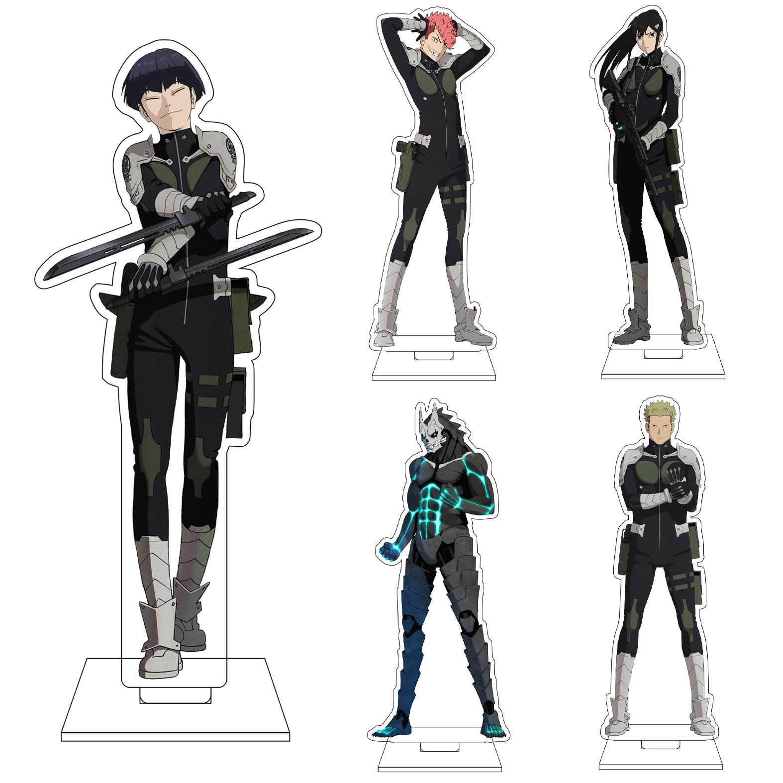 16CM Anime Kaiju No.8 Cosplay  - Model Kit Kaiju No 8 avaliação e preço