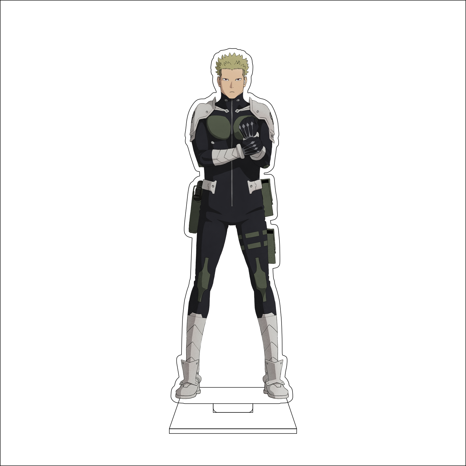 16CM Anime Kaiju No.8 Cosplay  - Model Kit Kaiju No 8 avaliação e preço