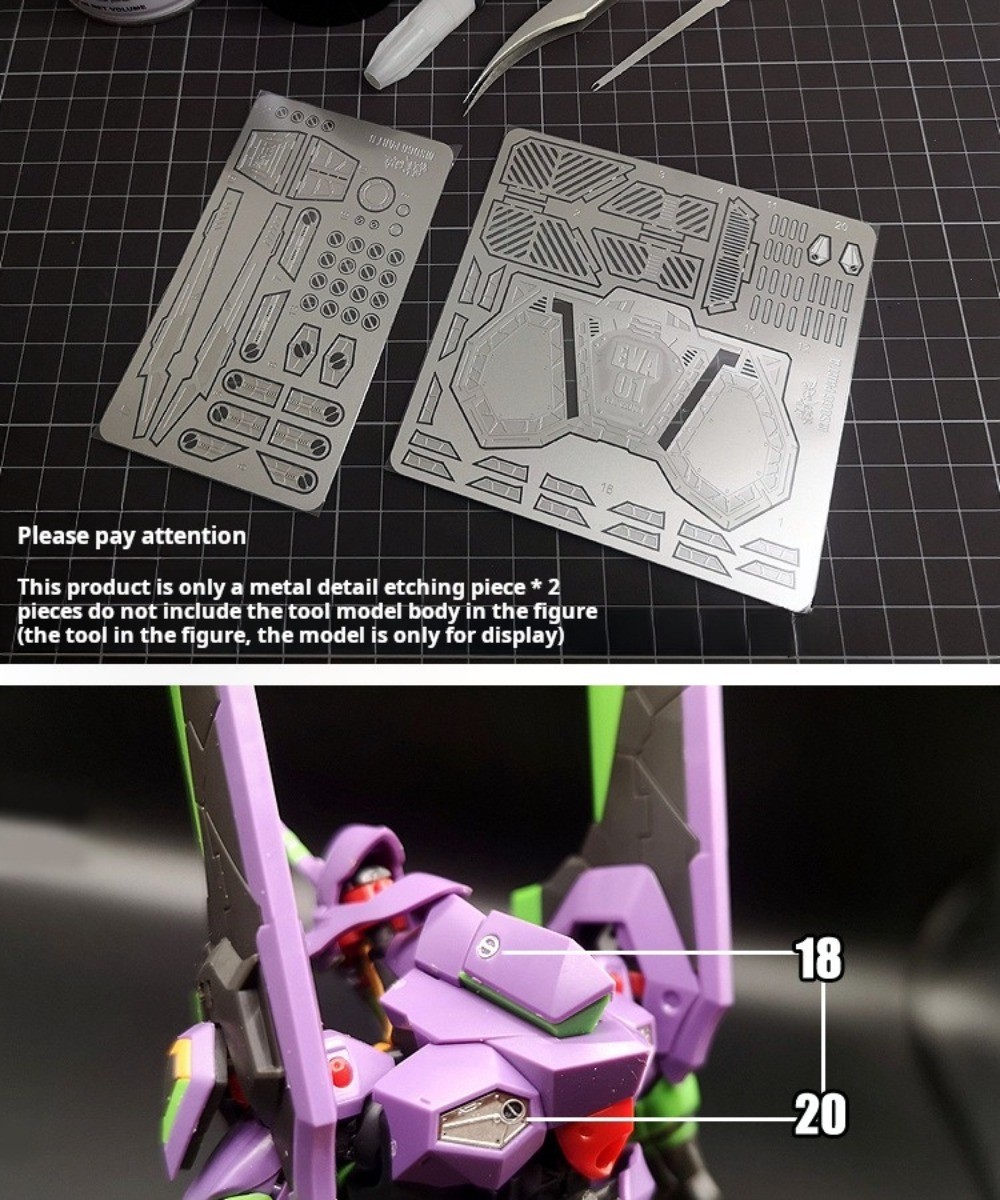 MS066 MSWZ Metal Etching Parts - Model Kit Eva 01 avaliação e preço